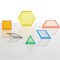 Edx Education Transparent Pattern Blocks in Mini Jar, Set of 120 22108J - alternate 3